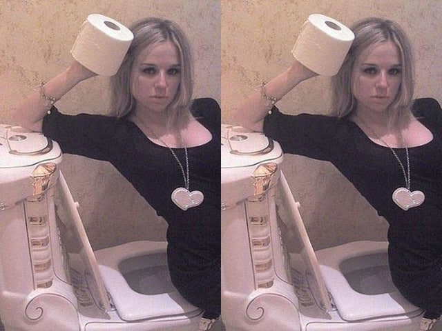 selfie-baño